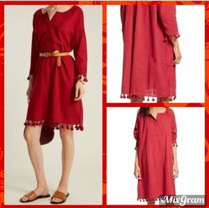 NWT The Great cotton Boho Spring Midi dress 1/S